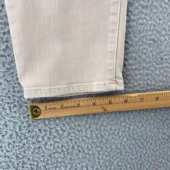 Chicos Jeans Womens 1.5 US 10 Beige So Slimming Girlfriend Slim Ankle Stretch - Picture 10 of 11